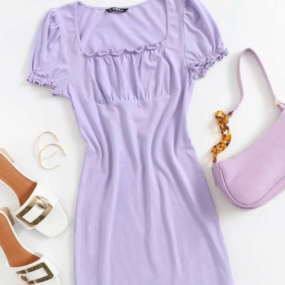 SOLD Shein Lilac Bodycon Summer